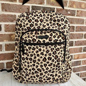 Vera Bradley Leopard Chic Campus Backpack